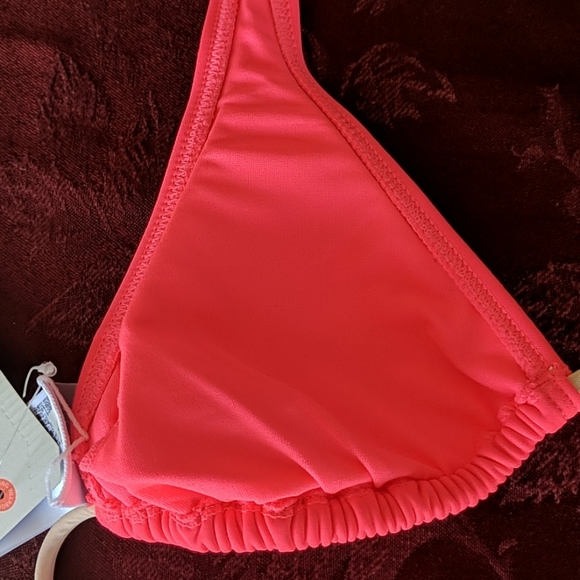 Billabong pink & Coral bikini top size S - Picture 4 of 4